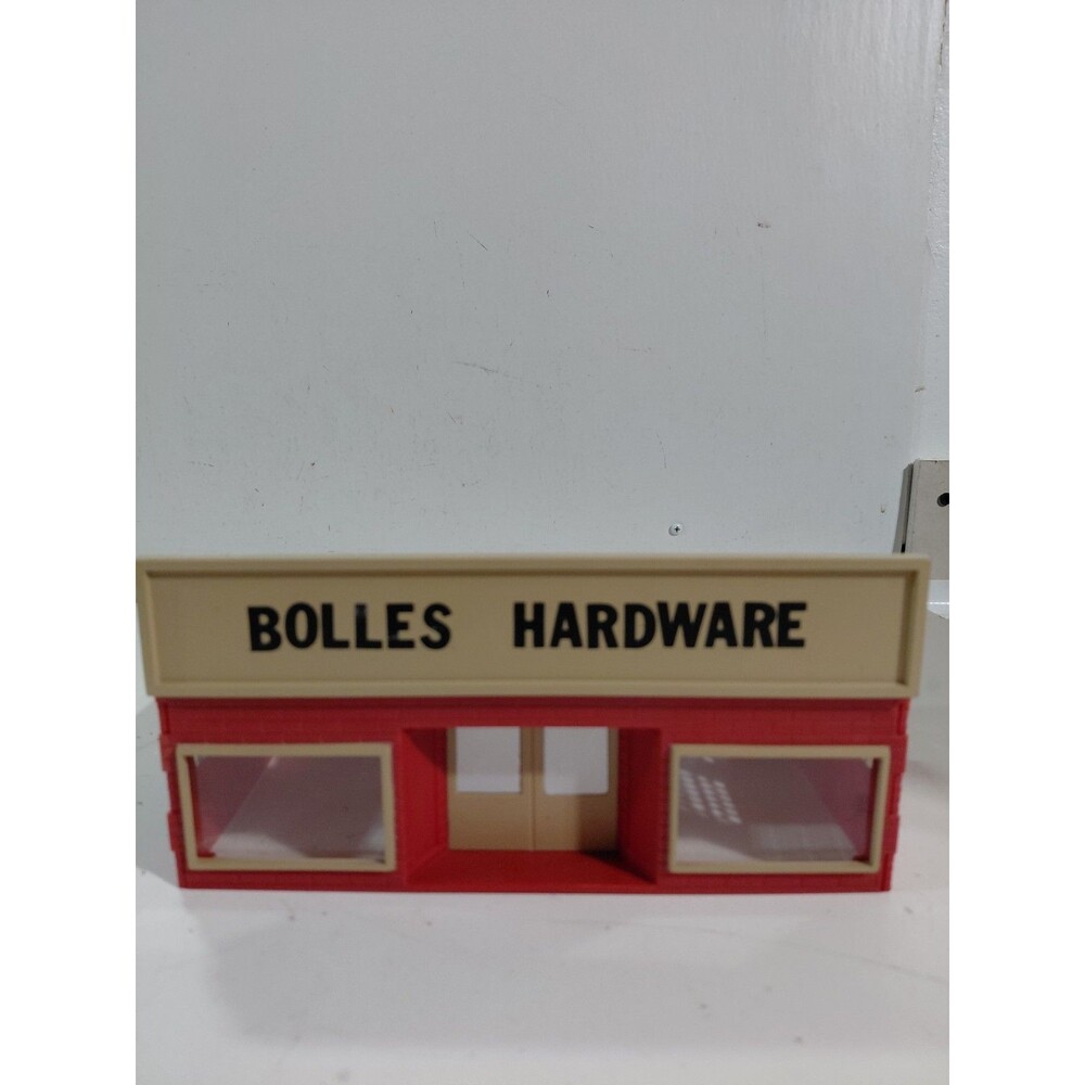 K- Line K-Lineville O Gauge Railroad Scenery Custom Bolles Hardware Store